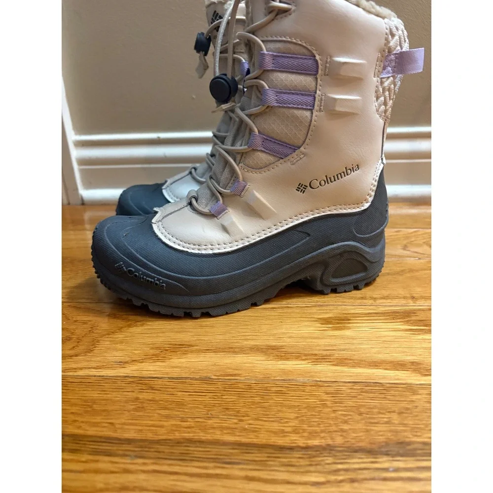 Columbia Kids Bugaboot Plus IV Waterproof Snow Boots  400g Omni-Heat size 4